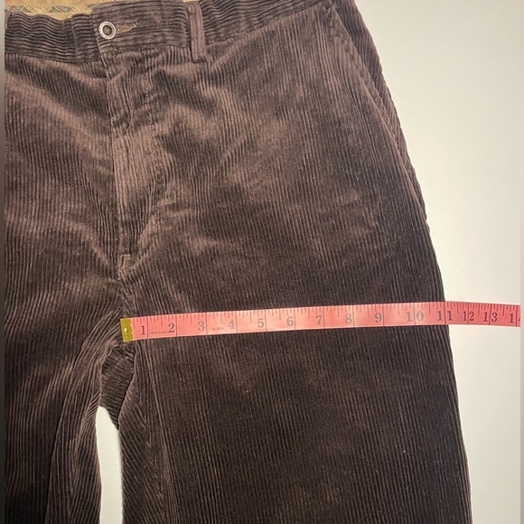Polo Ralph Lauren Corduroy Pants Dark Chocolate - Picture 14 of 14